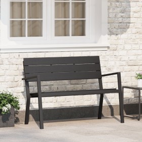 Banco de Jardín de Acero y WPC Negro von , Gartenbänke - Ref: Foro24-42001773, Preis: 96,27 €, Rabatt: %