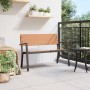 Banco de Jardín de Acero y WPC Marrón y Negro von , Gartenbänke - Ref: Foro24-42001774, Preis: 118,50 €, Rabatt: %