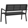 Banco de Jardín de Acero y WPC Negro von , Gartenbänke - Ref: Foro24-42001773, Preis: 97,28 €, Rabatt: %