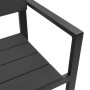 Banco de Jardín de Acero y WPC Negro von , Gartenbänke - Ref: Foro24-42001773, Preis: 97,28 €, Rabatt: %