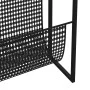 Black steel magazine rack 35x15x45 cm by vidaXL, Magazine racks - Ref: Foro24-331668, Price: 58,33 €, Discount: %