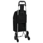 Carro de Compras con Escalador de Escaleras Negro 38 L de , Fundas para tronas y carros de la compra - Ref: Foro24-42002342, ...