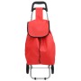Carro de Compras con Ruedas VidaXL Rojo 35 L de , Fundas para tronas y carros de la compra - Ref: Foro24-42002345, Precio: 26...