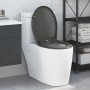 Asiento de inodoro de liberación rápida con cierre suave en duroplasto antracita by , Toilet and bidet seats - Ref: Foro24-42...