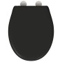 Asiento de inodoro de liberación rápida con cierre suave Duroplast Negro by , Toilet and bidet seats - Ref: Foro24-42002348, ...