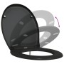 Asiento de inodoro de liberación rápida con cierre suave Duroplast Negro by , Toilet and bidet seats - Ref: Foro24-42002348, ...