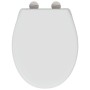 Asiento de Inodoro de Liberación Rápida con Cierre Suave Duroplast Blanco by , Toilet and bidet seats - Ref: Foro24-42002349,...