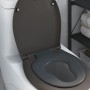 Asiento de inodoro familiar con asiento para niños y sistema de liberación rápida en Duroplast by , Toilet and bidet seats - ...