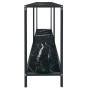 Tempered black glass console table 140x35x75.5 cm by vidaXL, Side tables - Ref: Foro24-331697, Price: 95,34 €, Discount: %