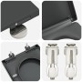 Asiento de inodoro de liberación rápida con cierre suave Duroplast Antracita by , Toilet and bidet seats - Ref: Foro24-420023...