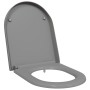 Asiento de Inodoro con Liberación Rápida y Cierre Suave Duroplast Gris de by , Toilet and bidet seats - Ref: Foro24-42002355,...