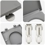 Asiento de Inodoro con Liberación Rápida y Cierre Suave Duroplast Gris de by , Toilet and bidet seats - Ref: Foro24-42002355,...