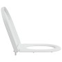 Asiento de Inodoro de Liberación Rápida con Cierre Suave Duroplast Blanco by , Toilet and bidet seats - Ref: Foro24-42002357,...