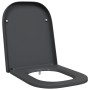 Asiento de inodoro de liberación rápida con cierre suave Duroplast antracita von , Toiletten- und Bidetsitze - Ref: Foro24-42...