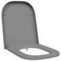 Asiento de inodoro de liberación rápida con cierre suave Duroplast Gris by , Toilet and bidet seats - Ref: Foro24-42002359, P...