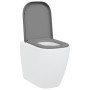 Asiento de inodoro de liberación rápida con cierre suave Duroplast Gris by , Toilet and bidet seats - Ref: Foro24-42002359, P...