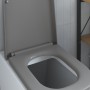 Asiento de inodoro de liberación rápida con cierre suave Duroplast Gris by , Toilet and bidet seats - Ref: Foro24-42002359, P...