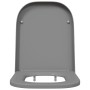 Asiento de inodoro de liberación rápida con cierre suave Duroplast Gris by , Toilet and bidet seats - Ref: Foro24-42002359, P...