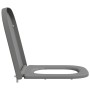 Asiento de inodoro de liberación rápida con cierre suave Duroplast Gris by , Toilet and bidet seats - Ref: Foro24-42002359, P...