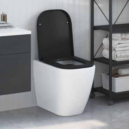 Asiento de inodoro de liberación rápida con cierre suave de duropal negro von , Toiletten- und Bidetsitze - Ref: Foro24-42002...