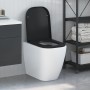Asiento de inodoro de liberación rápida con cierre suave de duropal negro von , Toiletten- und Bidetsitze - Ref: Foro24-42002...
