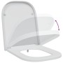 Asiento de inodoro de liberación rápida con cierre suave Duroplast Blanco by , Toilet and bidet seats - Ref: Foro24-42002361,...