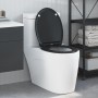 Asiento de Inodoro de Liberación Rápida con Cierre Suave Duroplast Negro by , Toilet and bidet seats - Ref: Foro24-42002364, ...