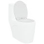 Asiento de Inodoro de Liberación Rápida con Cierre Suave de Duroplast Blanco by , Toilet and bidet seats - Ref: Foro24-420023...