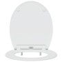 Asiento de Inodoro de Liberación Rápida con Cierre Suave de Duroplast Blanco by , Toilet and bidet seats - Ref: Foro24-420023...