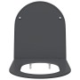 Asiento de inodoro que se cierra suave y rápido Duroplast Antracita by , Toilet and bidet seats - Ref: Foro24-42002366, Price...