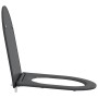 Asiento de inodoro que se cierra suave y rápido Duroplast Antracita by , Toilet and bidet seats - Ref: Foro24-42002366, Price...