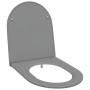 Asiento de inodoro fácil de quitar con cierre suave Duroplast Gris by , Toilet and bidet seats - Ref: Foro24-42002367, Price:...