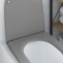 Asiento de inodoro fácil de quitar con cierre suave Duroplast Gris by , Toilet and bidet seats - Ref: Foro24-42002367, Price:...