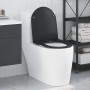 Asiento de Inodoro de Liberación Rápida con Cierre Suave - Duroplast, Negro von , Toiletten- und Bidetsitze - Ref: Foro24-420...
