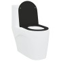 Asiento de Inodoro de Liberación Rápida con Cierre Suave - Duroplast, Negro von , Toiletten- und Bidetsitze - Ref: Foro24-420...