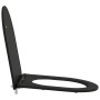 Asiento de Inodoro de Liberación Rápida con Cierre Suave - Duroplast, Negro von , Toiletten- und Bidetsitze - Ref: Foro24-420...