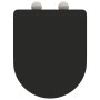Asiento de Inodoro de Liberación Rápida con Cierre Suave - Duroplast, Negro von , Toiletten- und Bidetsitze - Ref: Foro24-420...