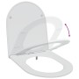 Asiento de inodoro de liberación rápida de con cierre suave de duroplast blanco by , Toilet and bidet seats - Ref: Foro24-420...