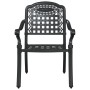 Sillas de jardín 2 pcs negras de aluminio fundido von , Gartenstühle - Ref: Foro24-42002371, Preis: 210,15 €, Rabatt: %