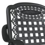 Sillas de jardín 2 pcs negras de aluminio fundido de , Sillas de jardín - Ref: Foro24-42002371, Precio: 214,67 €