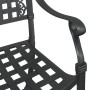 Sillas de jardín 2 pcs negras de aluminio fundido von , Gartenstühle - Ref: Foro24-42002371, Preis: 210,15 €, Rabatt: %