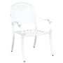 Sillas de Jardín 2 pcs de Aluminio Fundido Blancas von , Gartenstühle - Ref: Foro24-42002372, Preis: 229,28 €, Rabatt: %