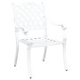 Sillas de Jardín 2 pcs de Aluminio Fundido Blanco von , Gartenstühle - Ref: Foro24-42002376, Preis: 237,93 €, Rabatt: %