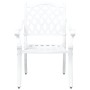Sillas de Jardín 2 pcs de Aluminio Fundido Blanco von , Gartenstühle - Ref: Foro24-42002376, Preis: 237,93 €, Rabatt: %