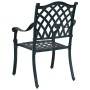 Sillas de jardín 2 piezas Verde de aluminio von , Gartenstühle - Ref: Foro24-42002377, Preis: 213,72 €, Rabatt: %