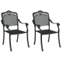 Sillas de Jardín 2 pcs Negras de Aluminio von , Gartenstühle - Ref: Foro24-42002379, Preis: 237,93 €, Rabatt: %