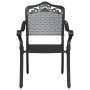 Sillas de Jardín 2 pcs Negras de Aluminio de , Sillas de jardín - Ref: Foro24-42002379, Precio: 238,99 €