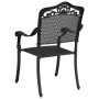 Sillas de Jardín 2 pcs Negras de Aluminio de , Sillas de jardín - Ref: Foro24-42002379, Precio: 238,99 €