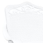 Silla de Exterior Blanca Metal 62 x 64 x 93 cm Duradera von , Gartenstühle - Ref: Foro24-42002380, Preis: 229,28 €, Rabatt: %