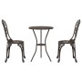 Set de Bistro de Jardín de 3 Piezas en Aluminio Fundido Bronce by , Garden sets - Ref: Foro24-42002382, Price: 168,78 €, Disc...